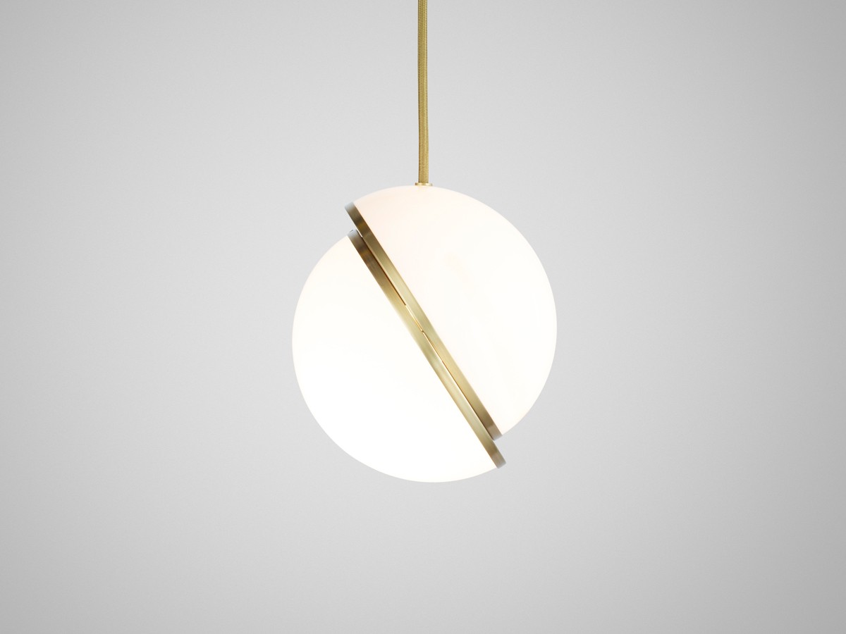 Buy the Lee Broom Mini Crescent Pendant Light at nest.co.uk