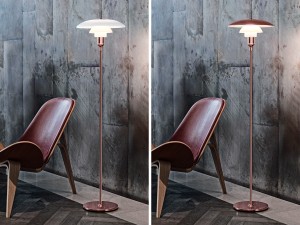 Louis Poulsen PH 3½-2½ Copper Floor Lamp - Limited Edition