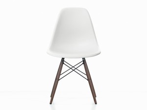 Clearance Vitra DSW Eames Plastic Side Chair White
