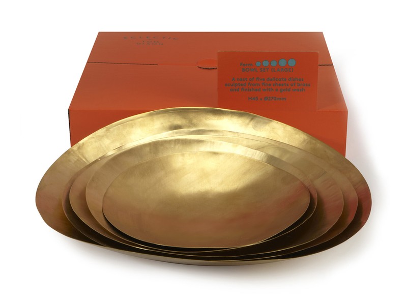 Buy the Tom Dixon Form Bowl Set Large at nest.co.uk