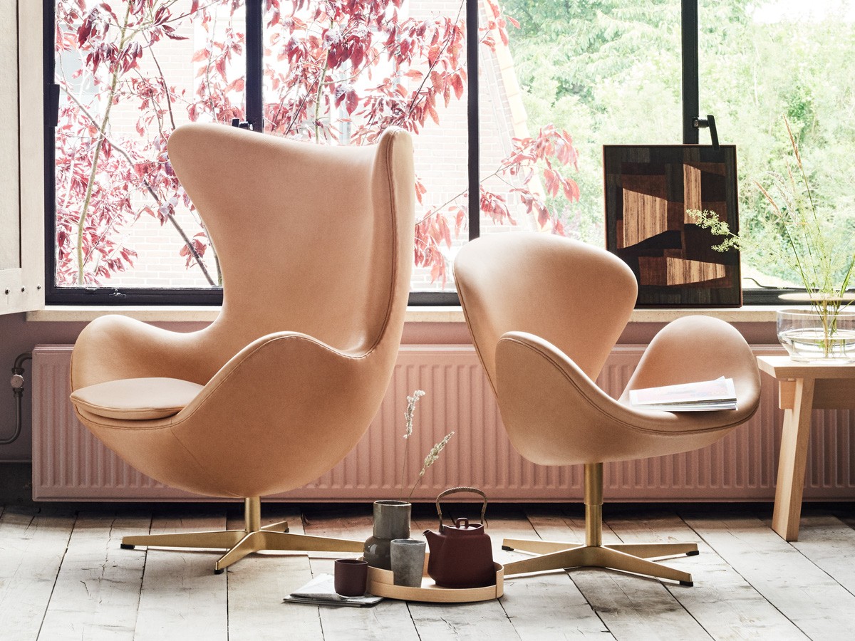 Buy the Fritz Hansen 60th Anniversary Edition Egg Chair at nest.co.uk