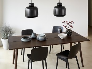 Woud Stone Pendant Light Large