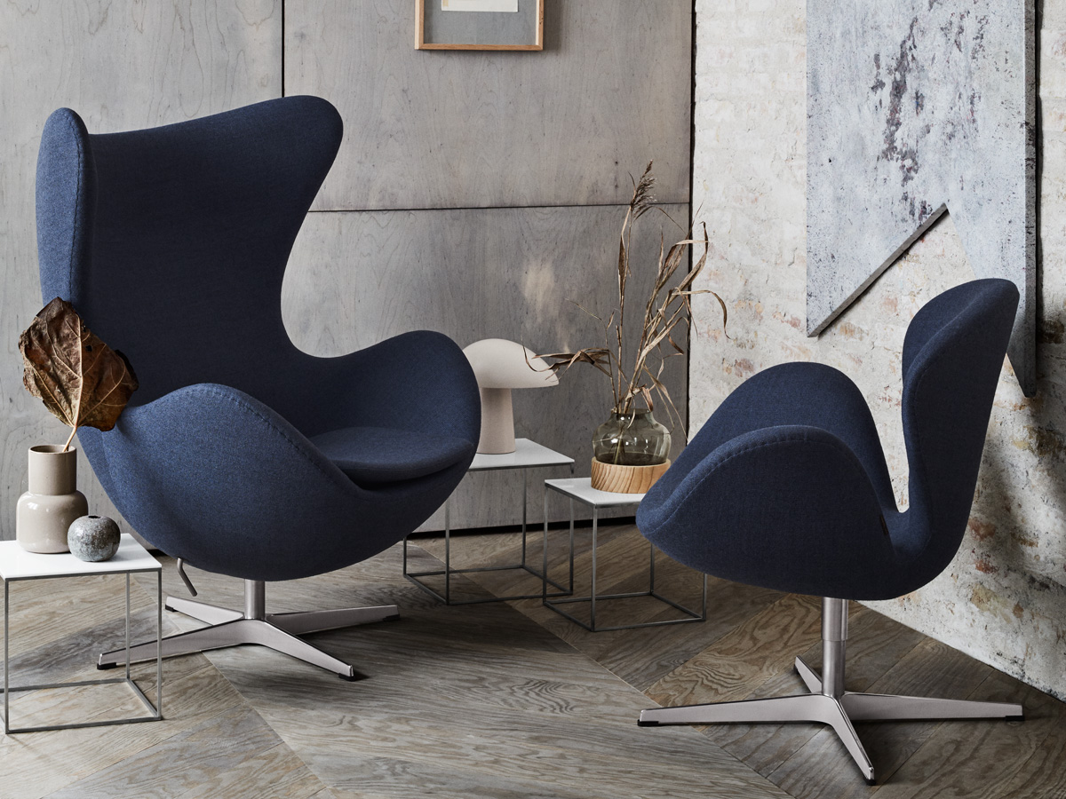 Buy the Fritz Hansen Egg Chair Fabric at Nest.co.uk