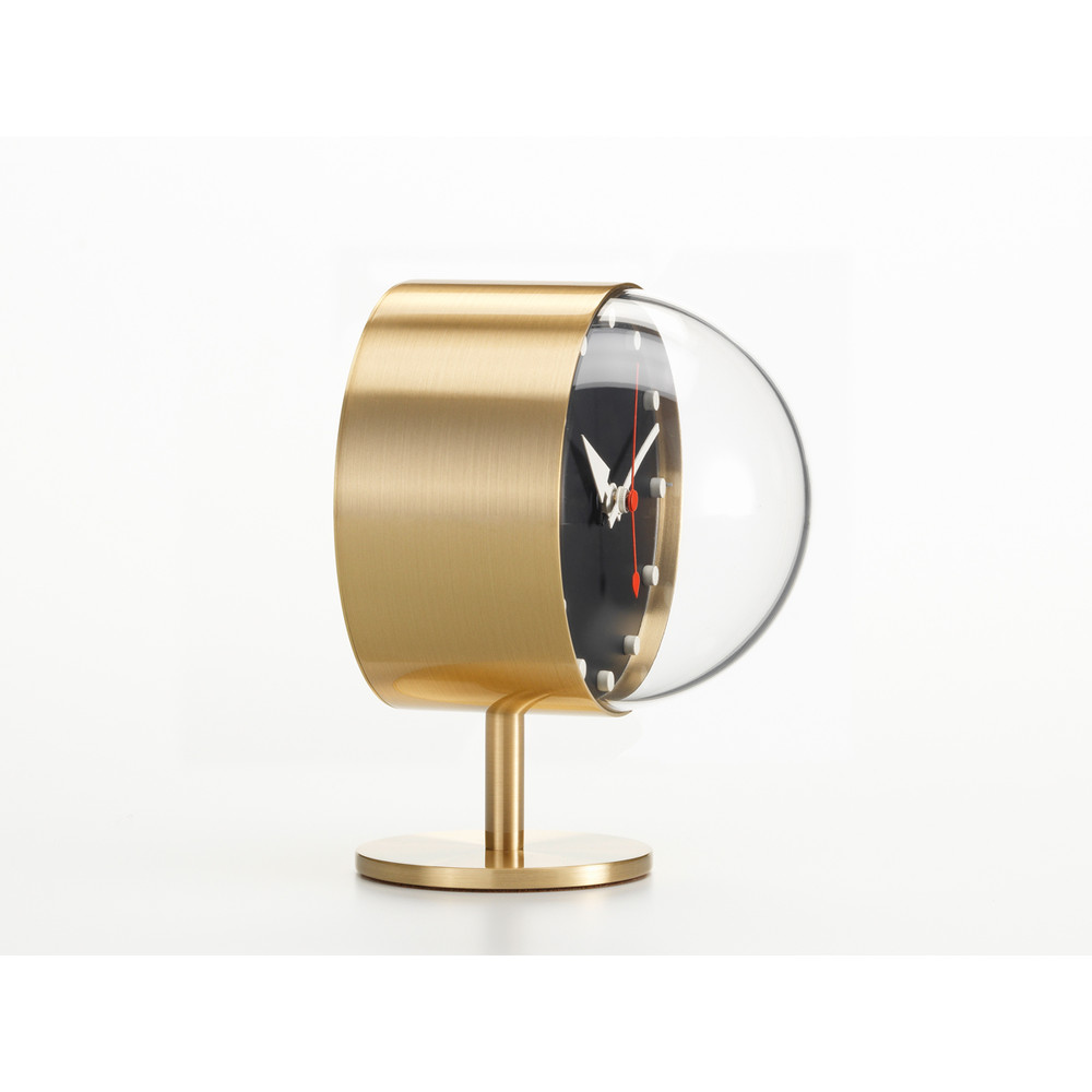 Buy the Vitra Night Desk Clock Brass at nest.co.uk