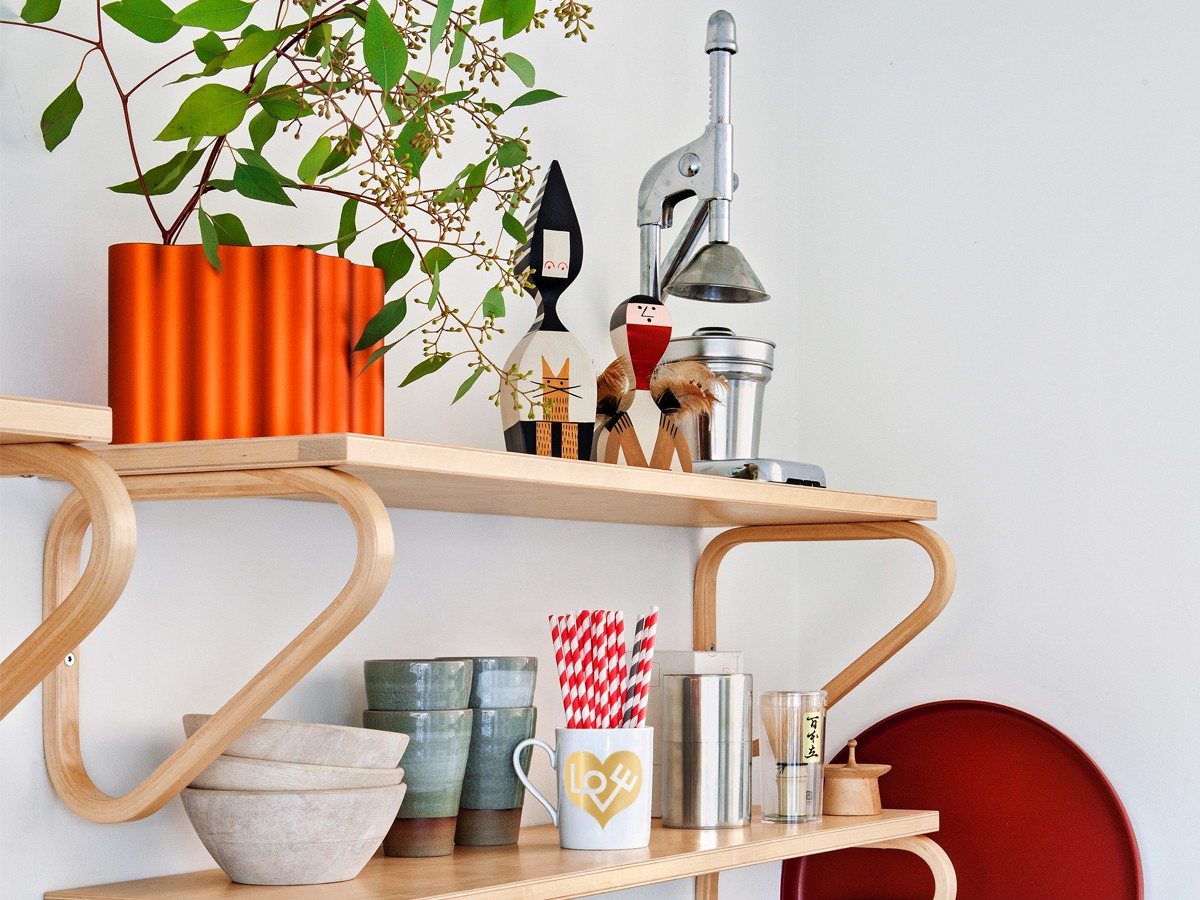 Buy the Artek 112B Wall Shelf at nest.co.uk