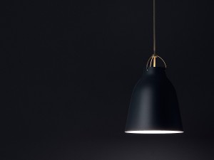 Fritz Hansen Caravaggio Matt Pendant Light - Dark Ultramarine
