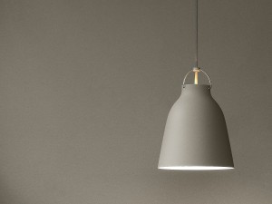 Fritz Hansen Caravaggio Matt Pendant Light - Warm Silk