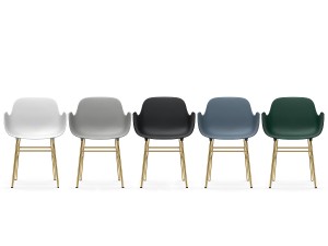 Normann Copenhagen Form Armchair - Brass