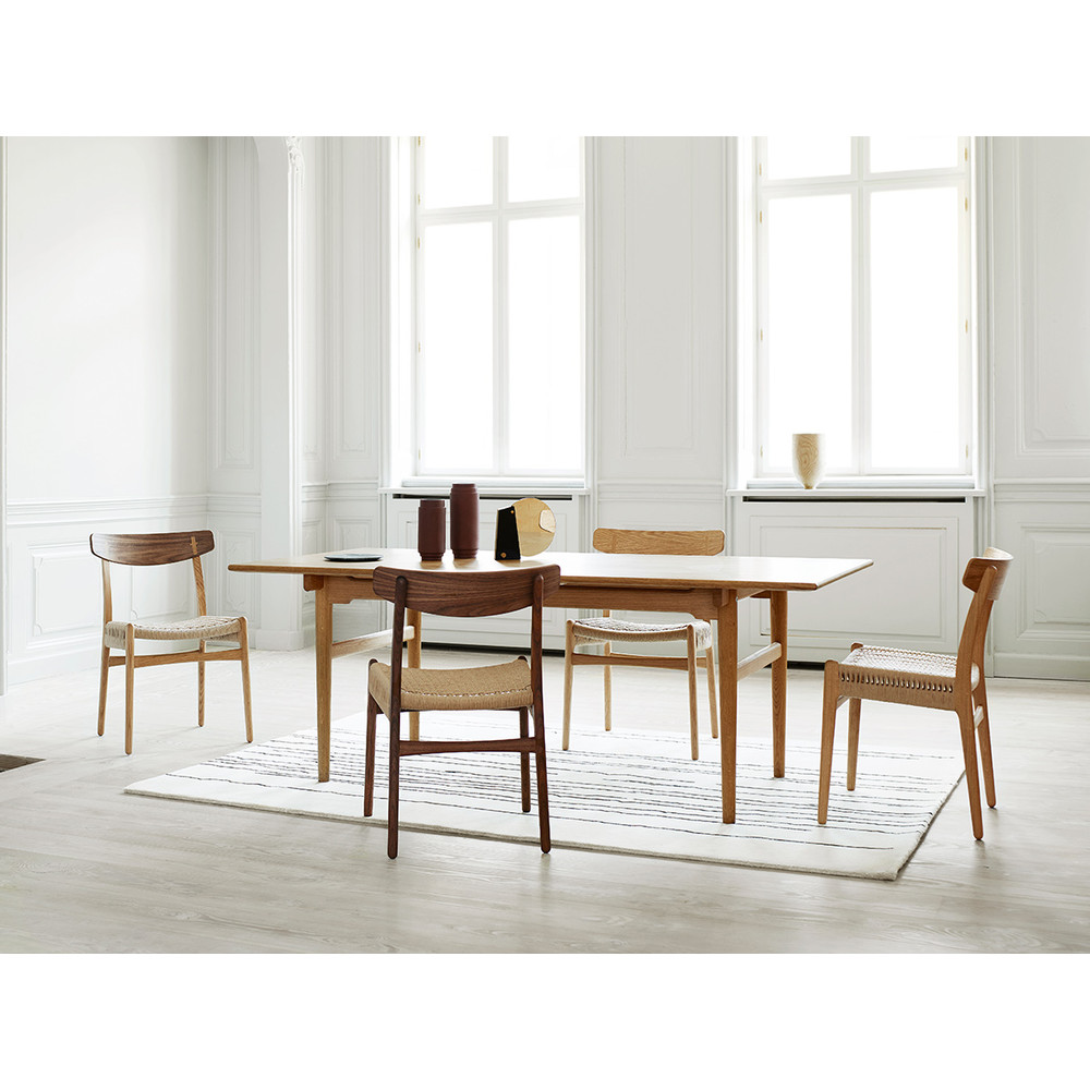 Buy the Carl Hansen & Son Carl Hansen CH327 Dining Table at nest.co.uk