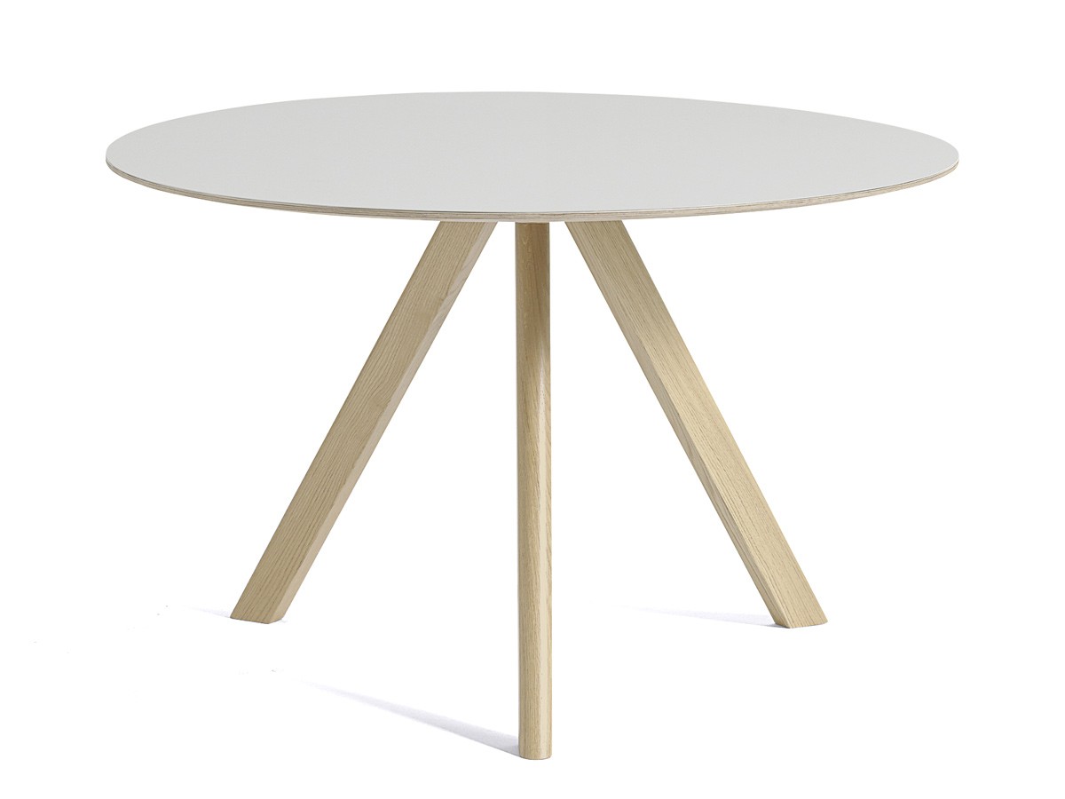 Hay Copenhague Round Table CPH20 with Oak Base