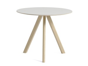 Hay Copenhague Round Table CPH20 with Oak Base