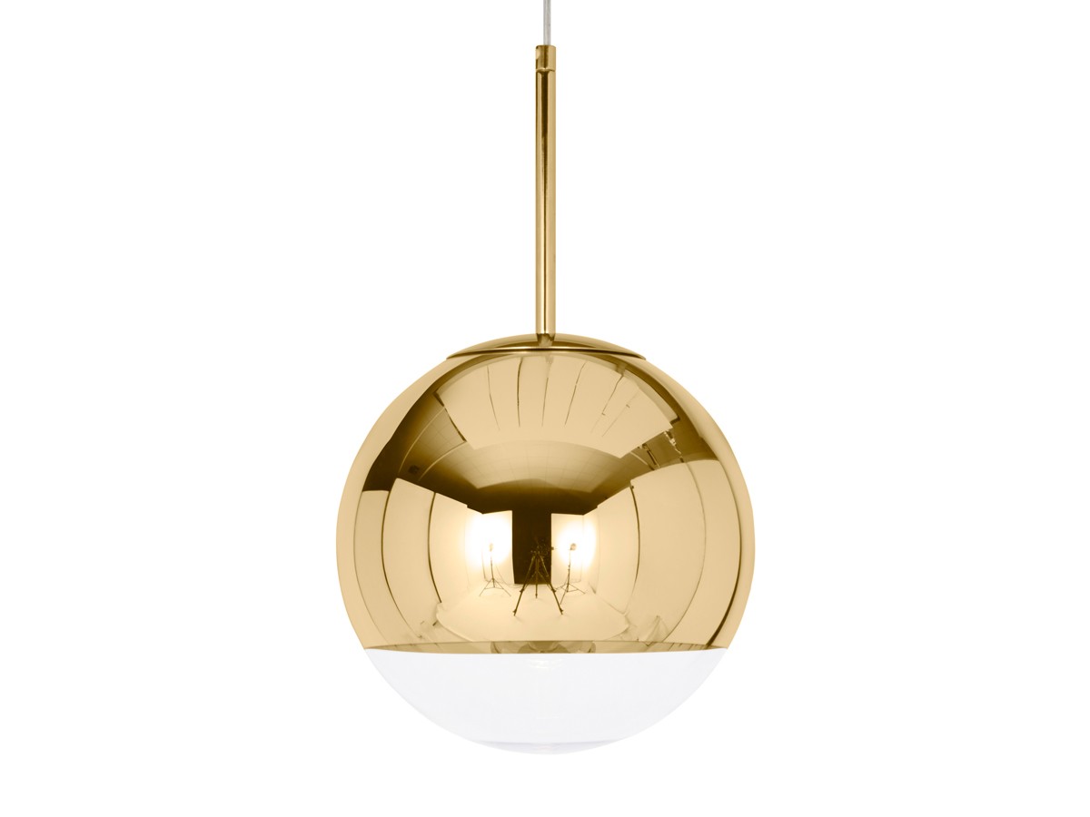 Ex-Display Tom Dixon Mirror Ball Pendant Light Gold