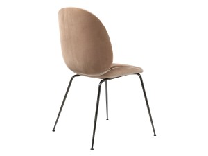 Gubi Beetle Dining Chair Fully Upholstered in Gubi Velvet