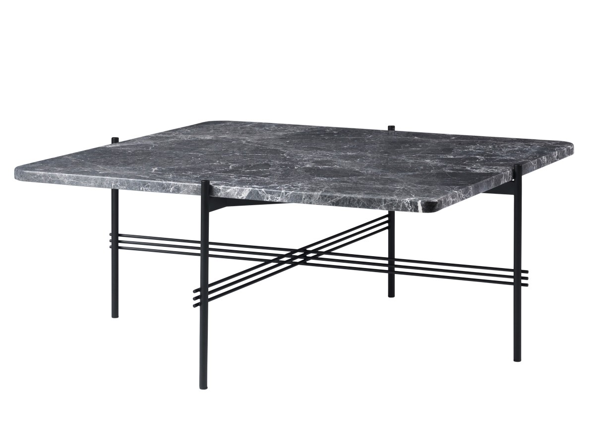 Buy the Gubi Gamfratesi TS Coffee Table Square Marble at nest.co.uk