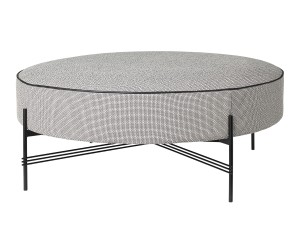 Gubi Gamfratesi TS Round Pouffe - 105cm - Black Base