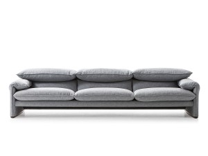 Cassina 675 Maralunga 40 Maxi Three Seater Sofa
