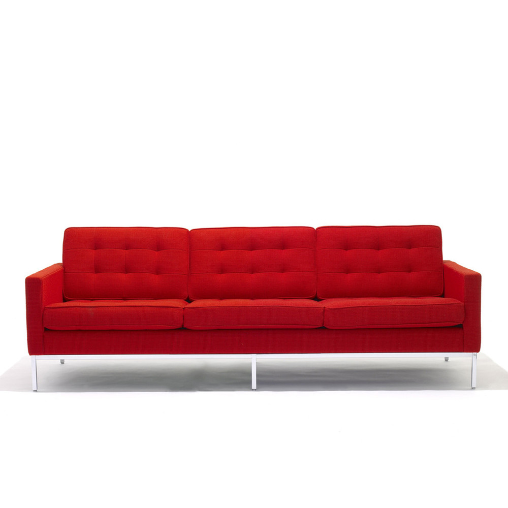 Buy the Knoll Studio Knoll Florence Knoll Three Seater Sofa at nest.co.uk