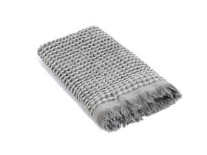 Hay Waffle Towel Light Grey 