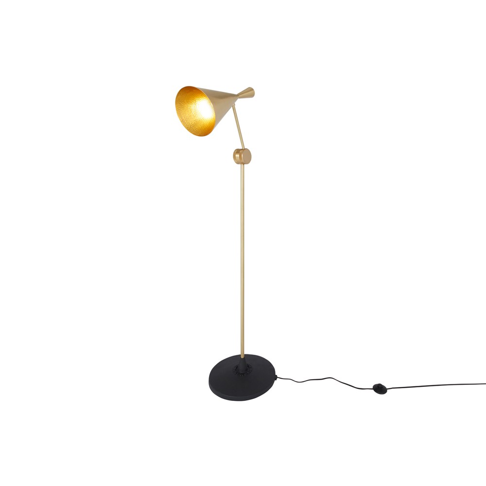 Buy the Tom Dixon Beat Floor Lamp Brass at nest.co.uk