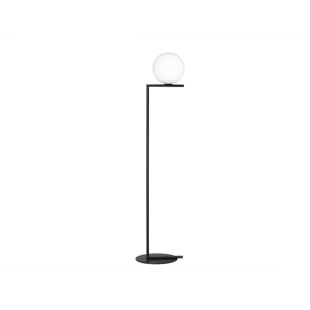 Buy The Flos Ic F1 Floor Lamp Black Special Edition At Nest Co Uk