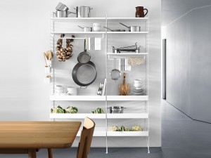 String Shelving System - White