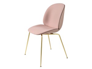 Gubi Beetle Dining Chair - Front Upholstered - Conic Base
