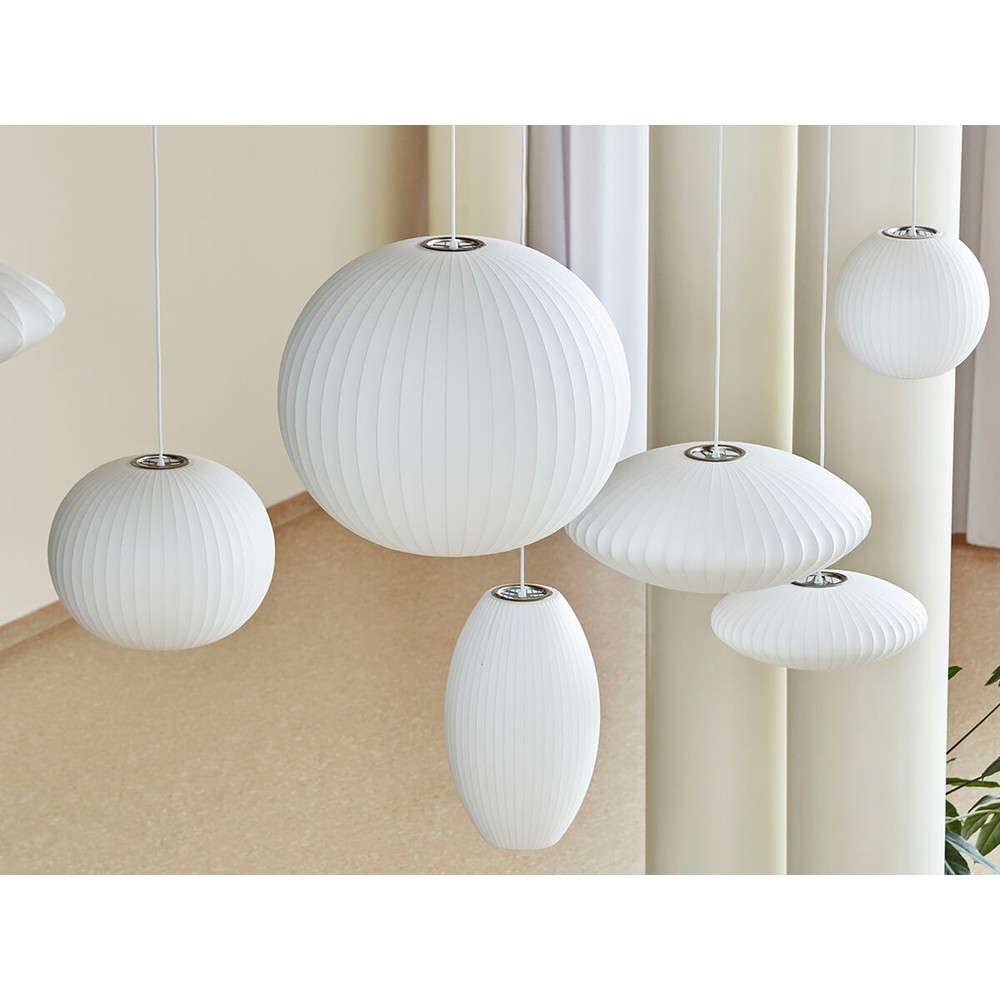 Buy the Herman Miller Nelson Bubble Saucer Pendant Lamp at nest