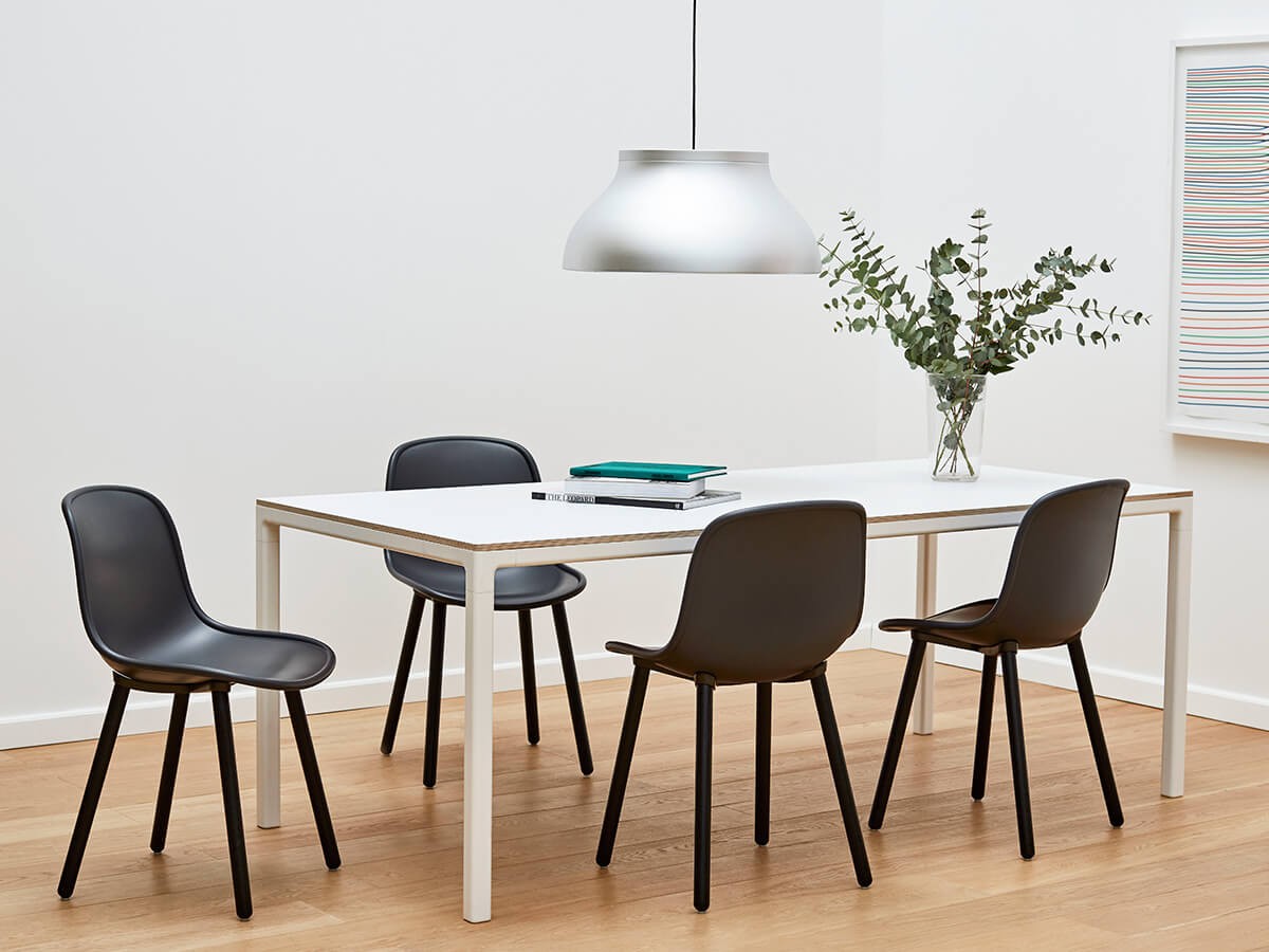 Buy the Hay T12 Dining Table White at nest.co.uk