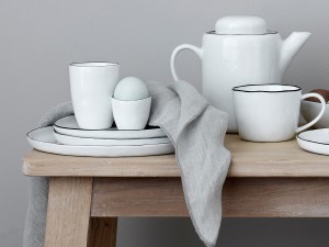 Broste Copenhagen Salt Side Plates - Set of 4