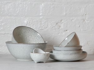 Broste Copenhagen Nordic Sand Dessert Bowls - Set of 4