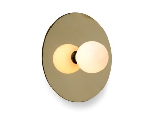 Atelier Areti Disc and Sphere 140 Wall Light