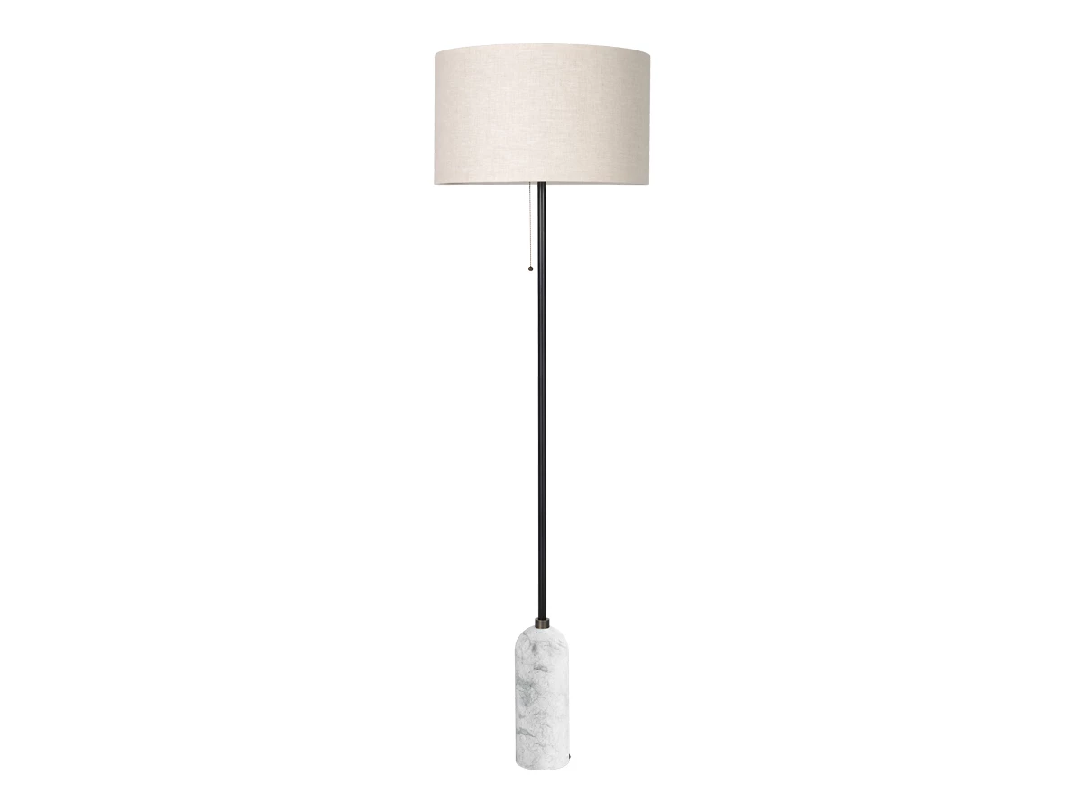 GUBI Gravity Floor Lamp - Marble