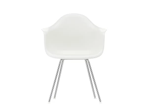 Vitra DAX Eames Plastic Armchair RE - Chrome Base