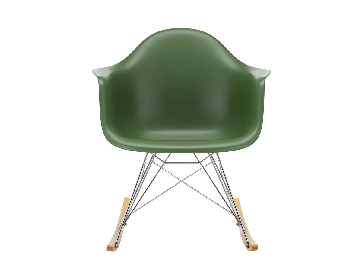 Vitra RAR Eames Plastic Rocking Chair RE - Golden Maple Base