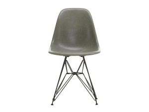 Vitra DSR Eames Fiberglass Side Chair - Black Base