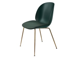 Gubi Beetle Dining Chair - Seat Upholstered - Conic Base