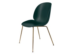 Gubi Beetle Dining Chair - Antique Brass Base