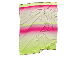 Hay Colour Plaid Throw