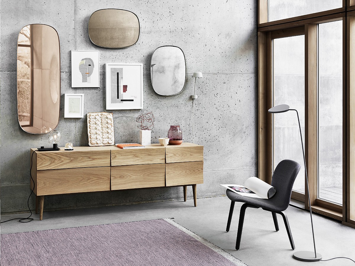 Buy the Muuto Framed Mirror Large at nest.co.uk