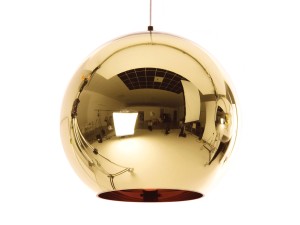 Ex-Display Tom Dixon Bronze Copper Shade Pendant Light 45cm