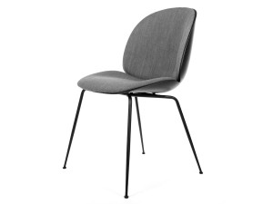 Gubi Beetle Dining Chair - Front Upholstered - Conic Base