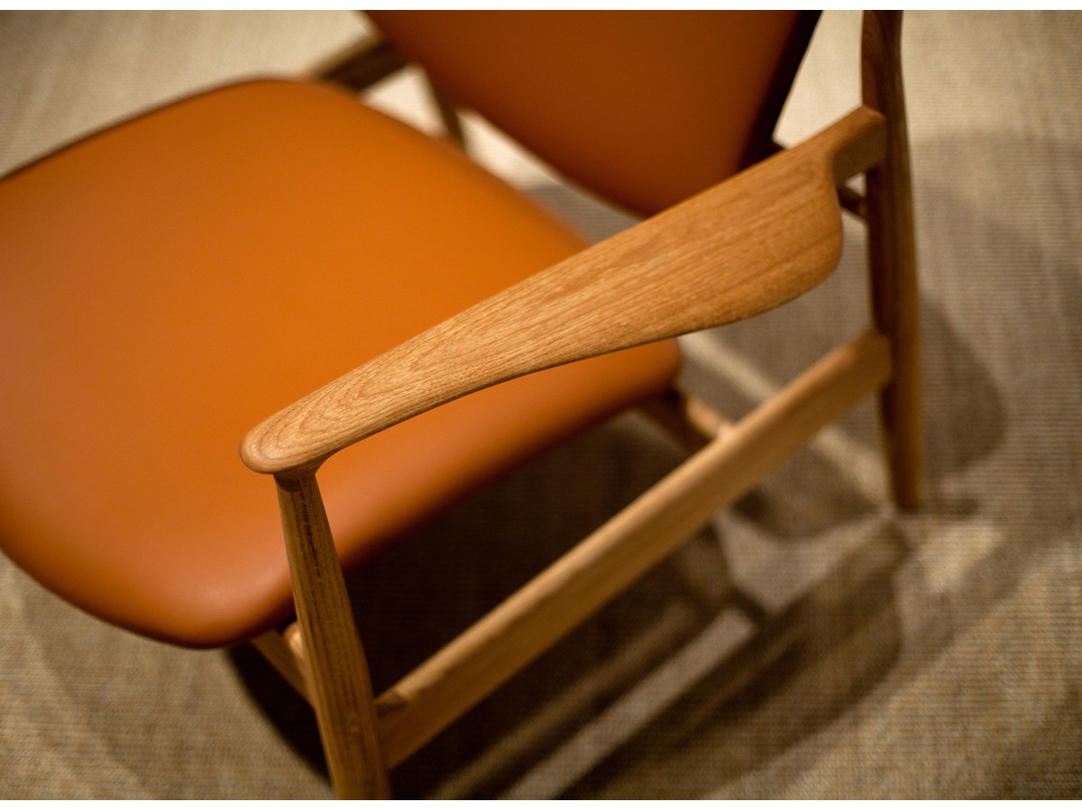 Buy the House of Finn Juhl France Chair Leather at nest.co.uk
