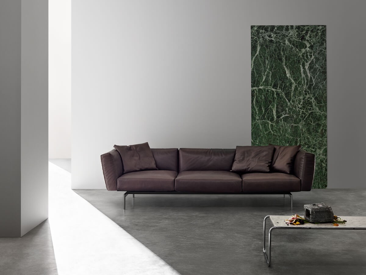 Buy the Knoll Studio Avio Three Seater Sofa at nest.co.uk