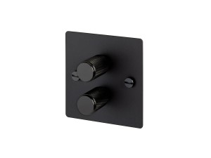 Buster + Punch 2G Double Dimmer Switch
