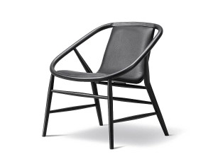 Fredericia Eve Lounge Chair - Front Upholstered