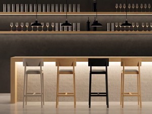 Punt Whiskey Bar Stool