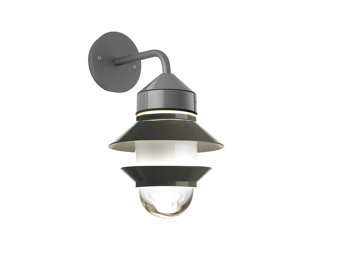 Marset Santorini A Fixed Stem Outdoor Wall Light