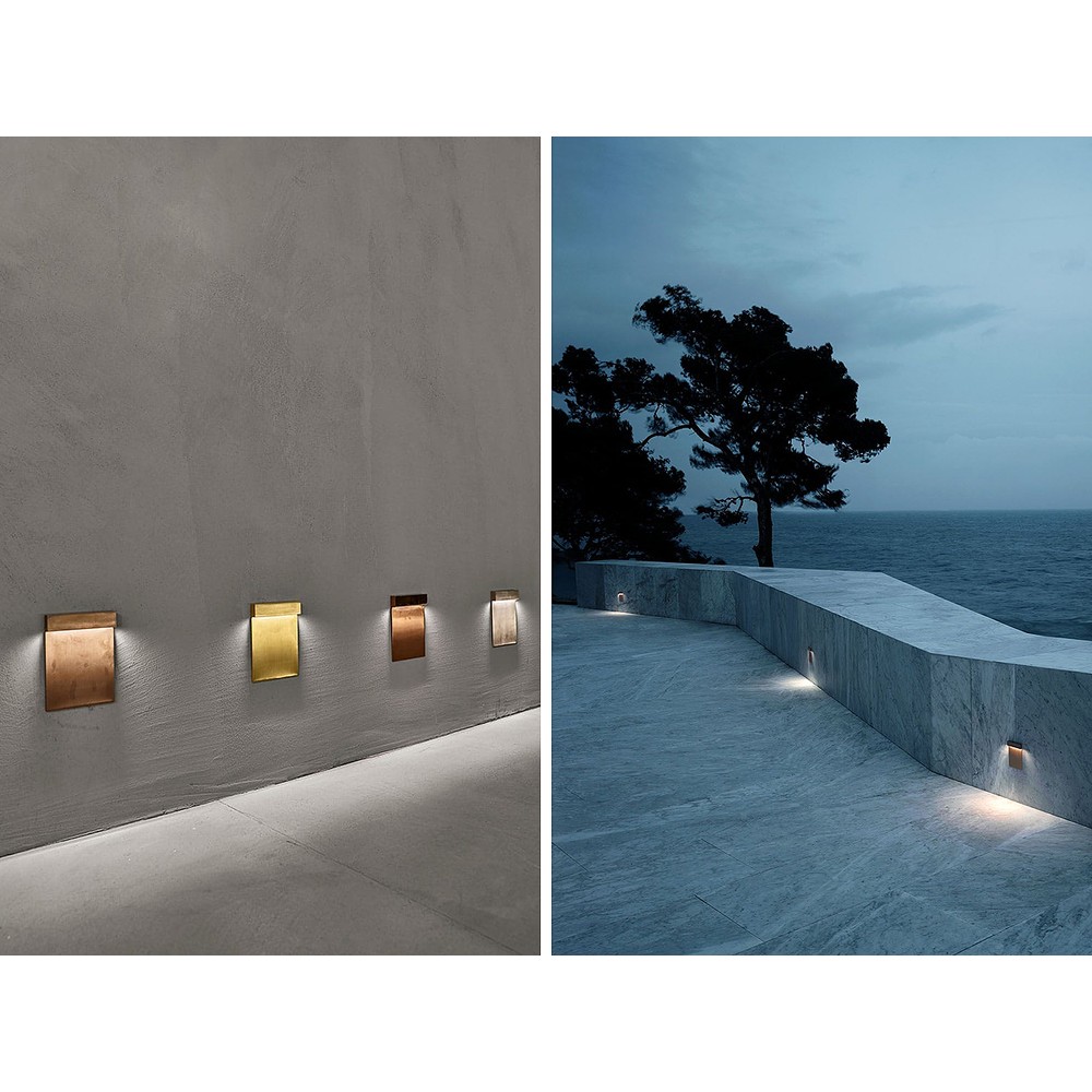 Buy the Flos Real Matter Outdoor Wall Light at nest.co.uk