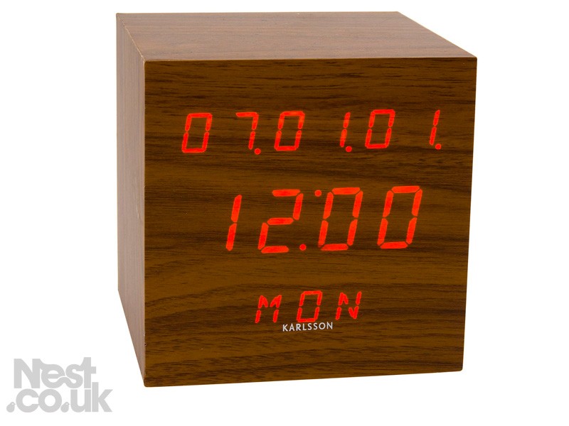 Buy the Karlsson KA4819 Table Alarm Clock at nest.co.uk