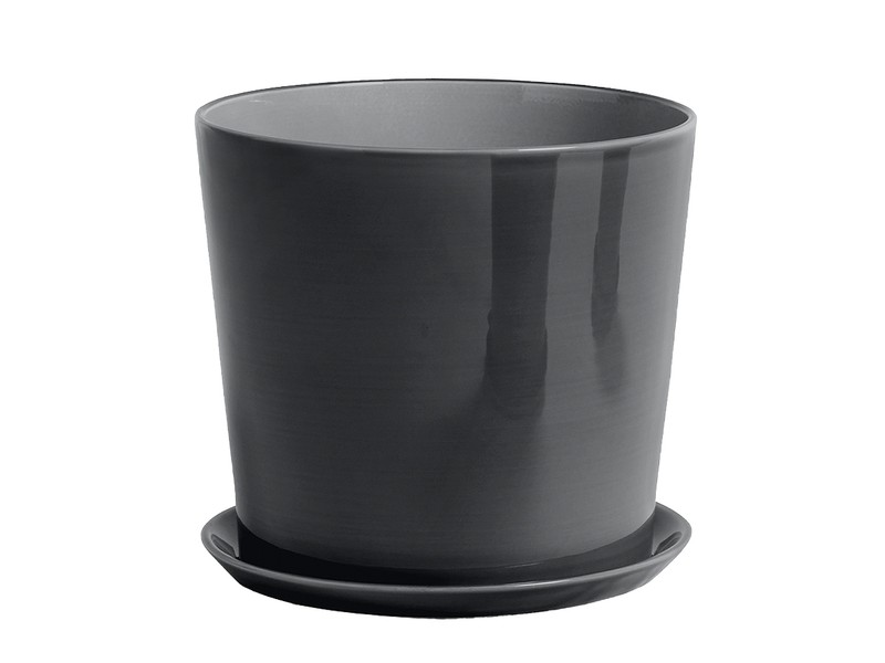 Buy the Hay Botanical Plant Pot with Saucer at nest.co.uk